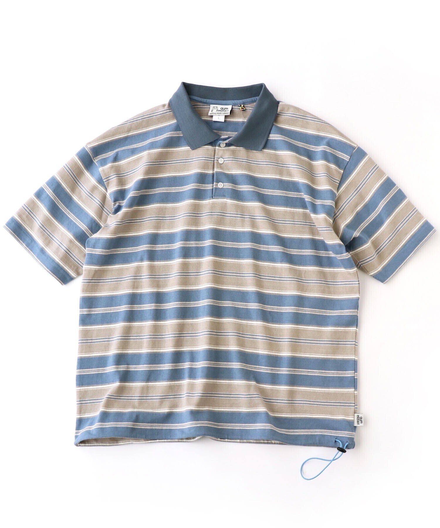 gym master 7.6oz ボーダービッグポロ