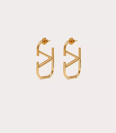 VALENTINO Vロゴ シグネチャー メタル ピアス