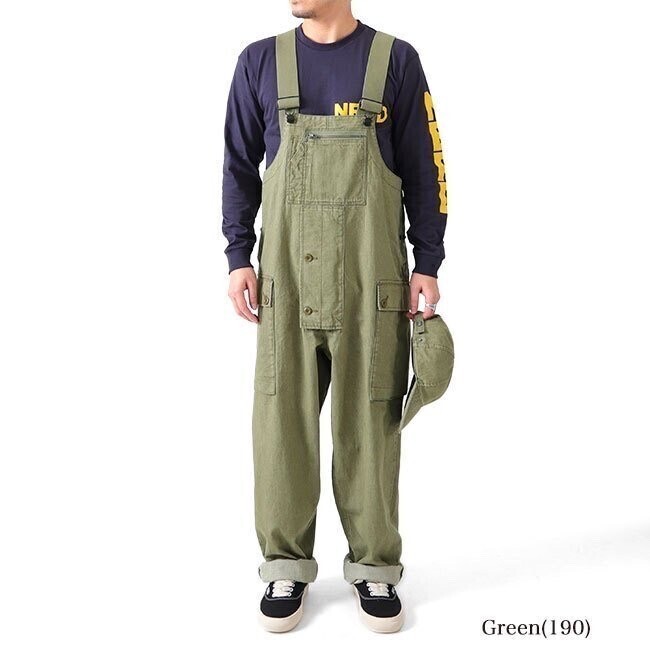 Nigel Cabourn 日本デニムファクトリー ダンガリー オーバーオール