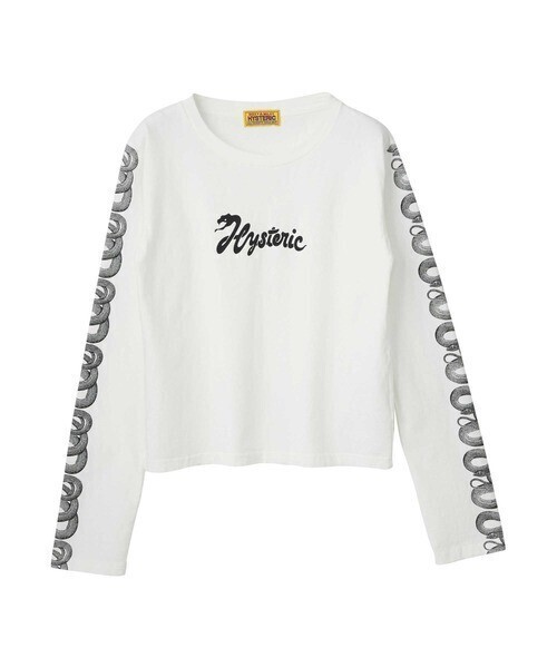 HYSTERIC GLAMOUR SNAKE SLEEVE ショートTシャツ
