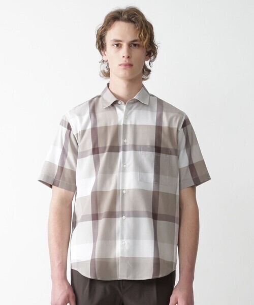 BLACK LABEL CRESTBRIDGE ハイツイストクレストブリッジチェックレギュラーシャツ