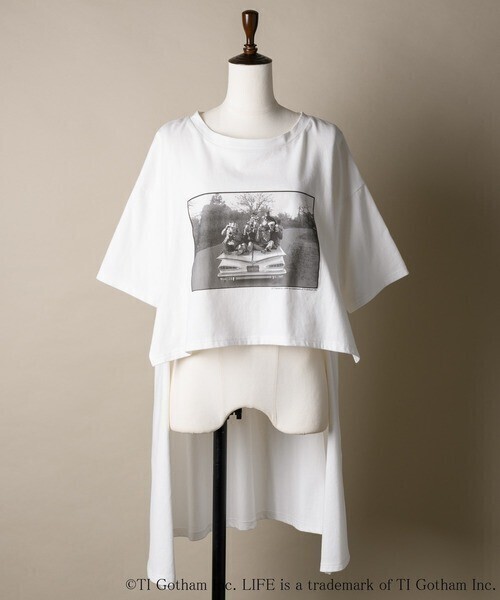 la belle Etude LIFEコラボフィッシュテールTシャツ