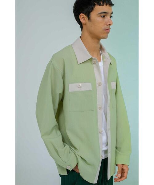 MONKEY TIME renu TRO SHIRT JACKET/シャツ