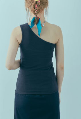 mite asymmetry tank top