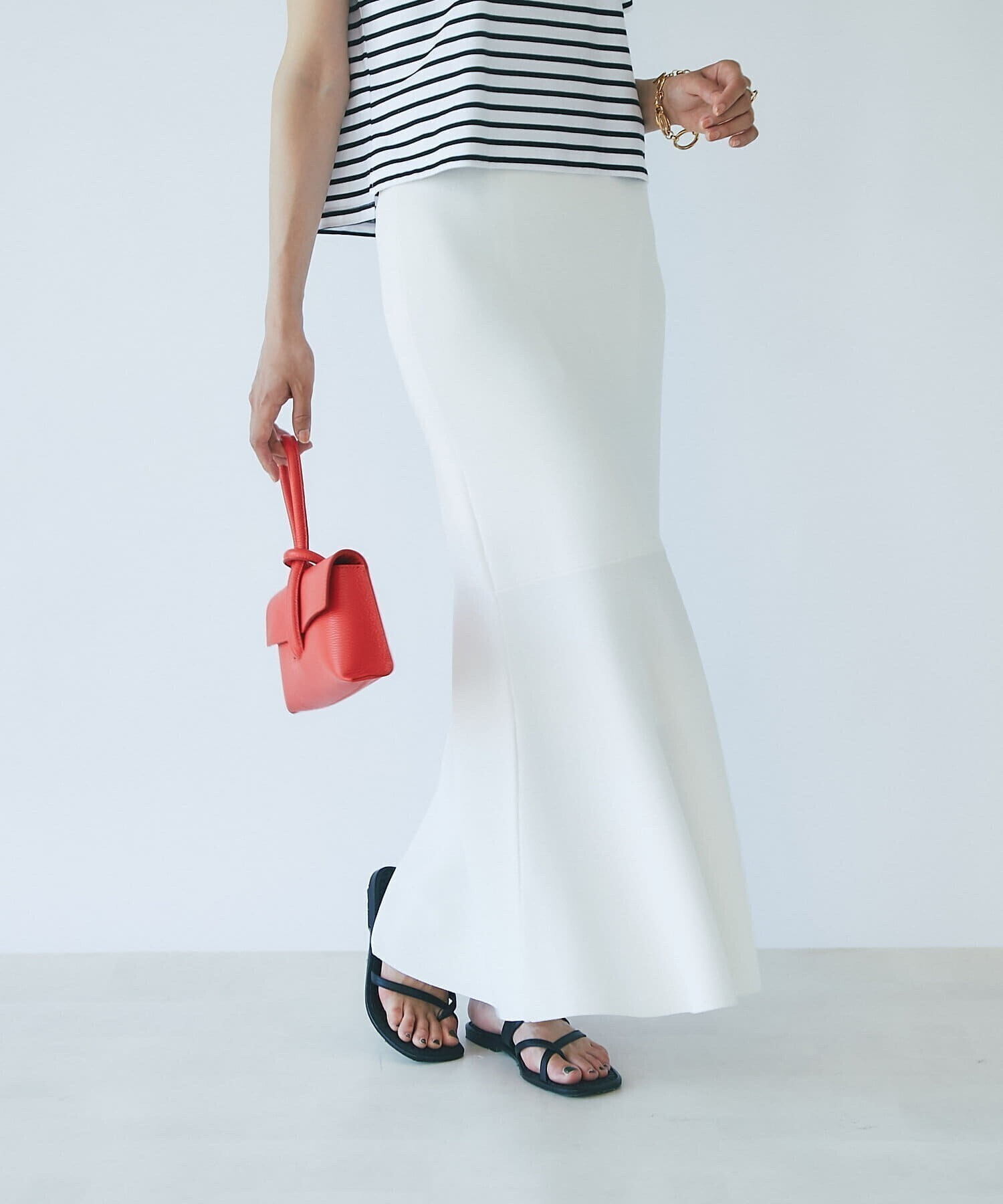 La boutique BonBon クールタッチUVマーメイドスカート