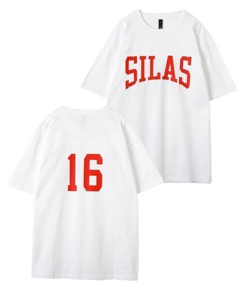 SILAS S/S FOOTBALL TEE サイラスフットボール半袖Tシャツ