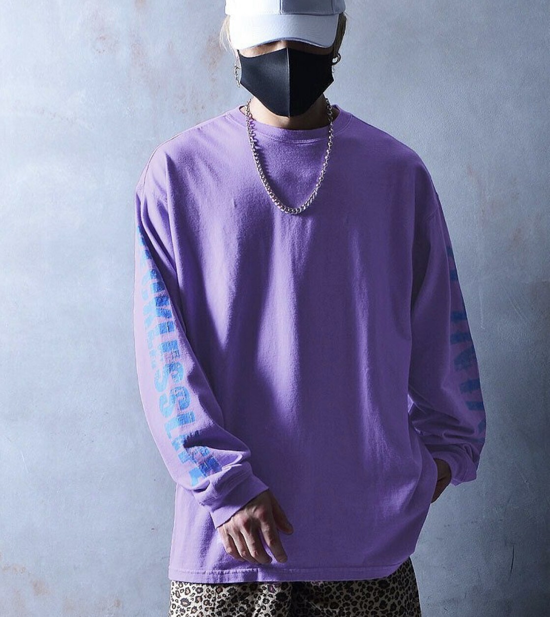 DIVINER Grangelogo L/S TEE（パープル）ロンT