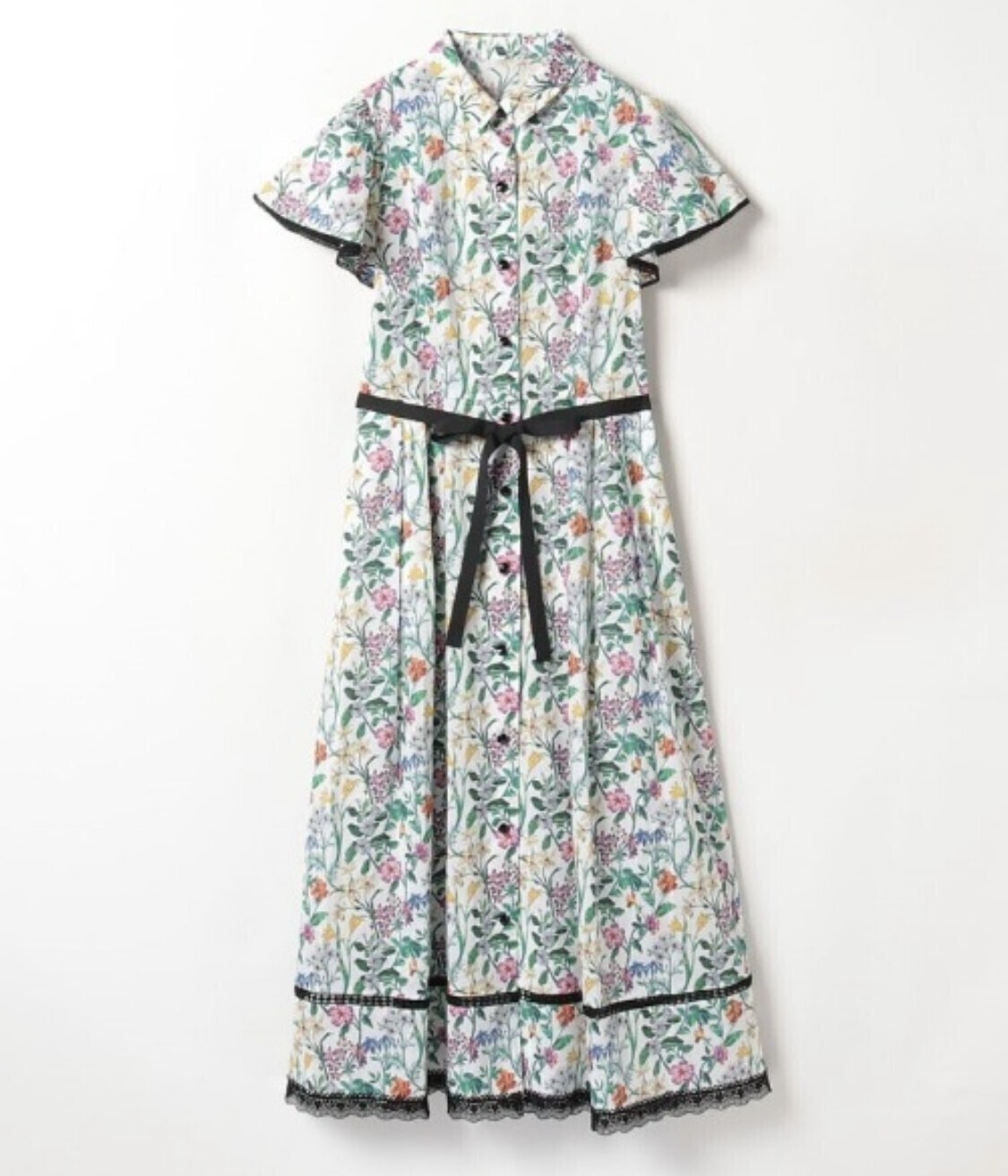 LOULOU WILLOUGHBY LIBERTYボタニカルワンピース