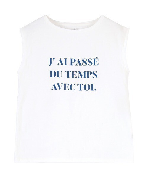 titivate フレンチスリーブロゴTシャツ