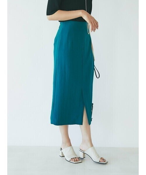 La boutique BonBon ドライダブルクロスナロースカート