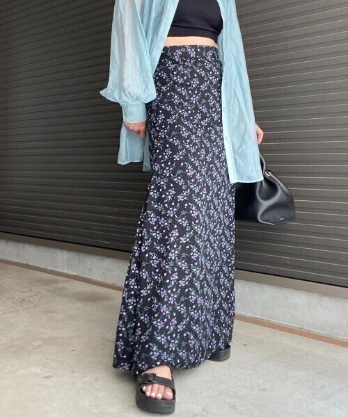 AMAIL Flower peace skirt
