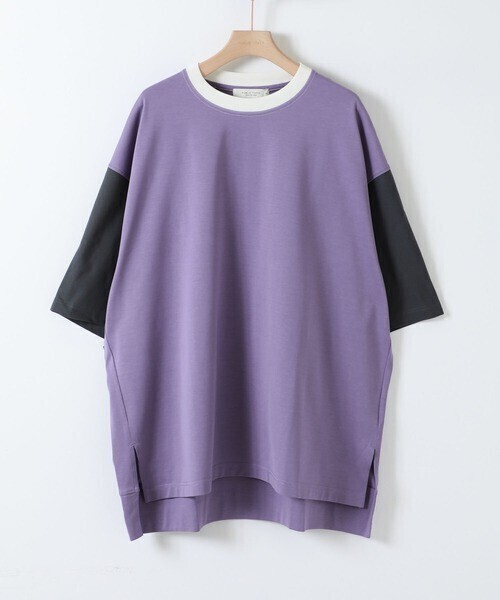 PUBLIC TOKYO PUBLIC TOKYO マルチカラーリンガービッグTシャツ
