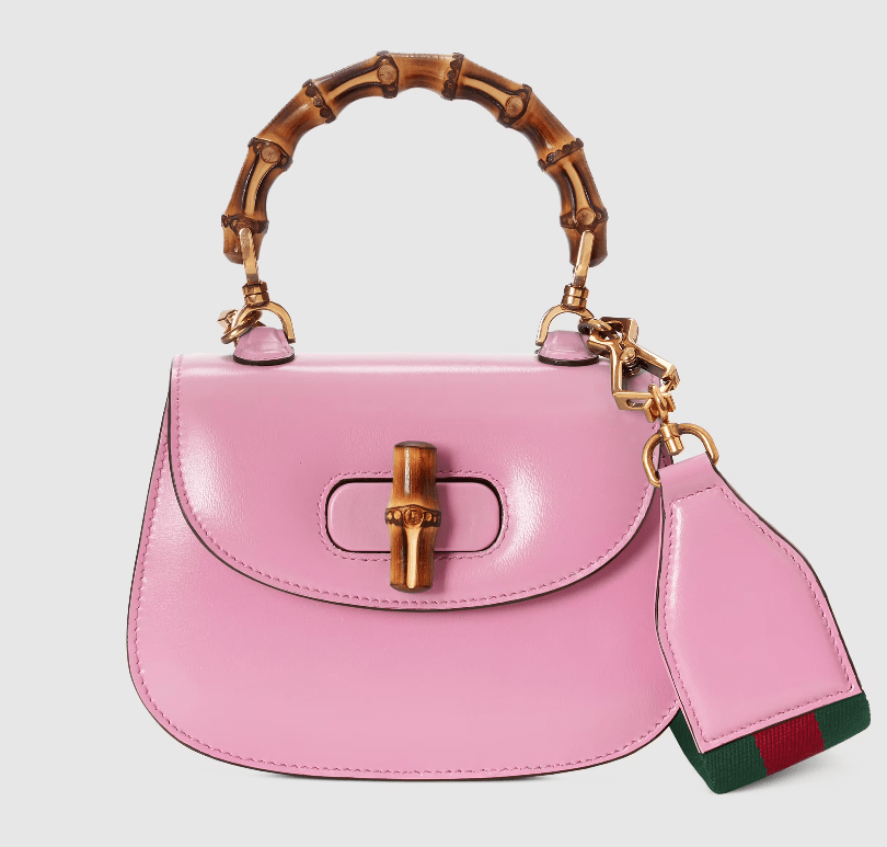 GUCCI 〔グッチ バンブー 1947〕 ミニ トップハンドルバッグ