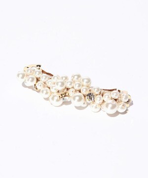 UNITED ARROWS UPMF　PEARL＆BIJOU　バレッタ