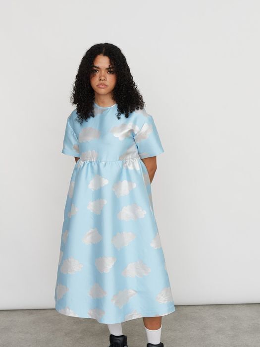 Lazy Oaf Cloud ブロケード ミディワンピース