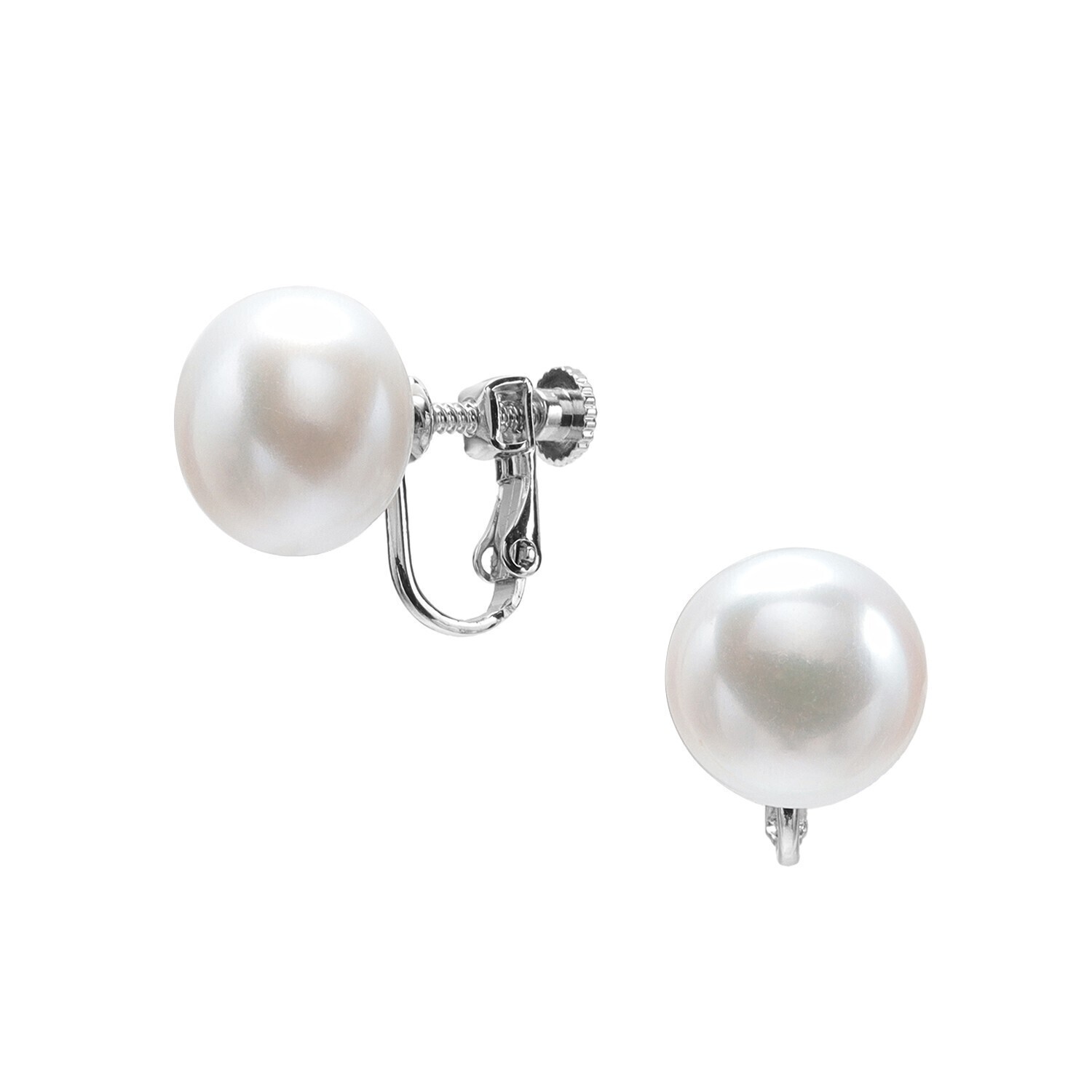 VENDOME BOUTIQUE 【DRESS UP】大粒(約13mm)淡水パールイヤリング