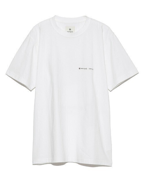 Snow Peak 【Snoｗ Peak×emmi】H/S T?shirts