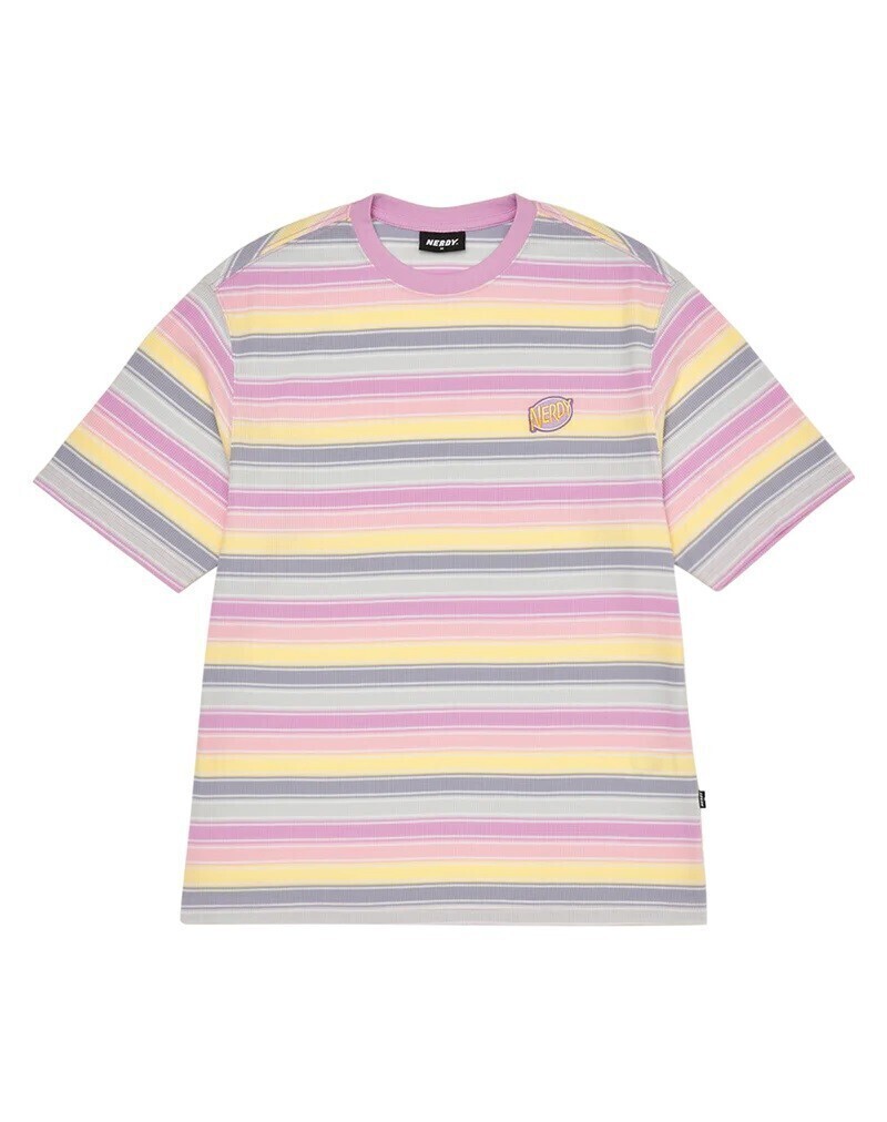 NERDY Stripe ½ Sleeve T-shirt