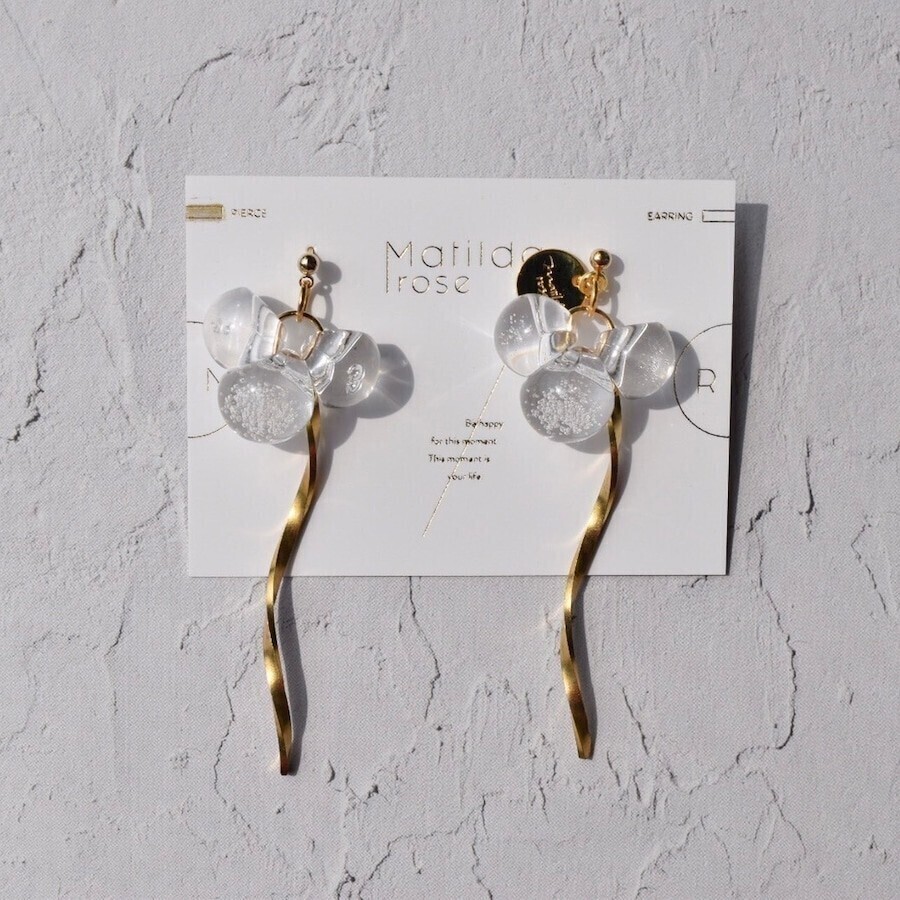 Matilda rose bubble vintage wave stick