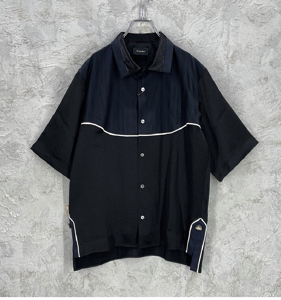 N'enuphar 播州織 SS BOWLING SHIRTS