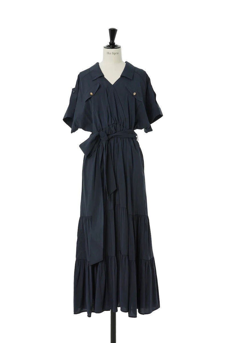 Her lip to Day Dreaming Long Shirt Dress