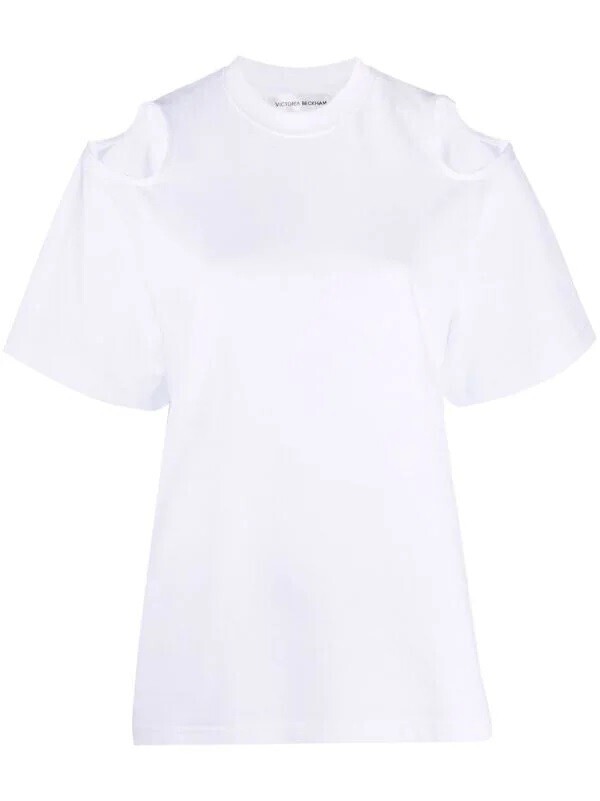 Victoria Beckham カットアウト Tシャツ