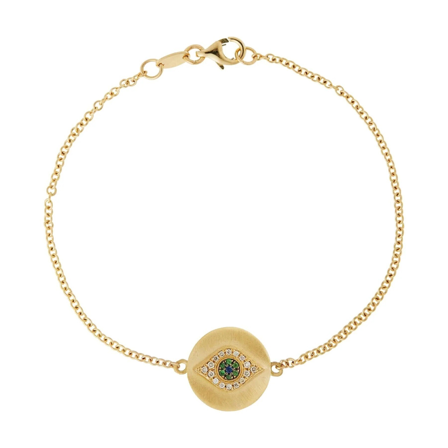 ILEANA MAKRI GOLDEN EYE BRACELET Y-Y14-OXS-CHD-TS-BS