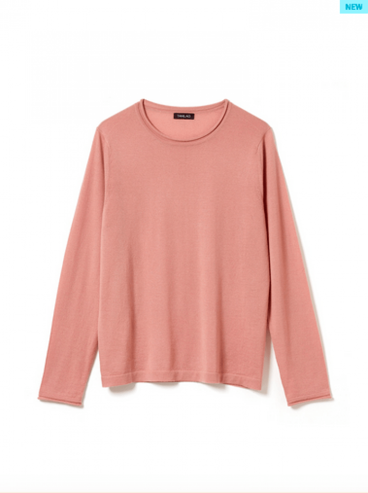 TANILAG FINE GAUGE CASHMERE ROLL NECK P/O(梳毛カシミヤ丸首ニット)
