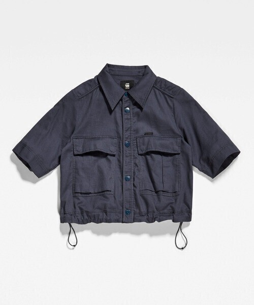 G-STAR RAW CROPPED FIELD SHIRT