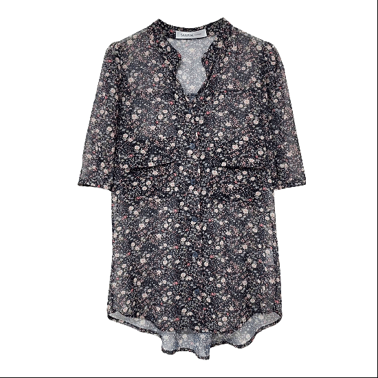 SAAAGEboutique シフォンシアーブラウス