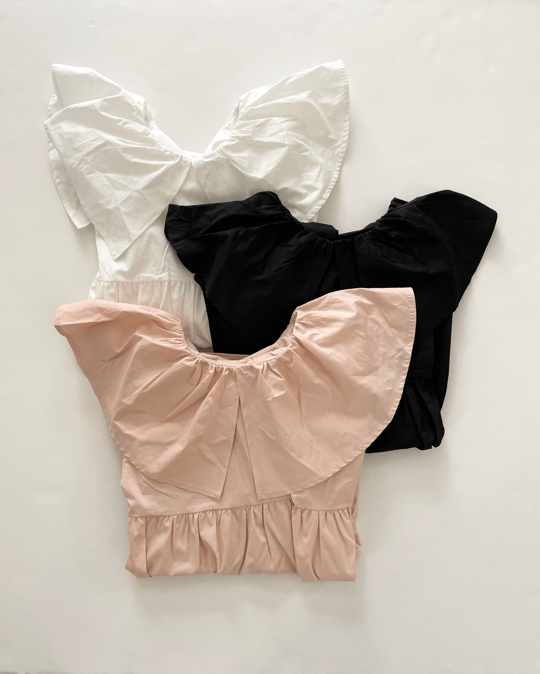 mite ノースリーブsailor tiered blouse