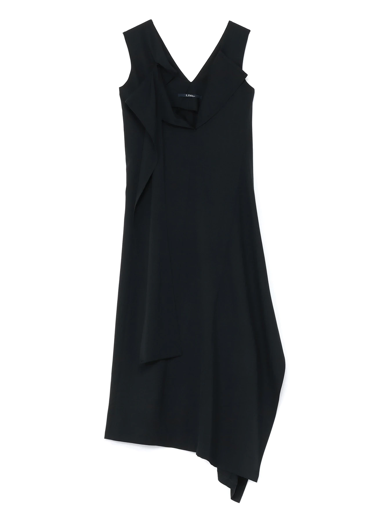 LIMI feu W/Gabardine Back Pleats Dress