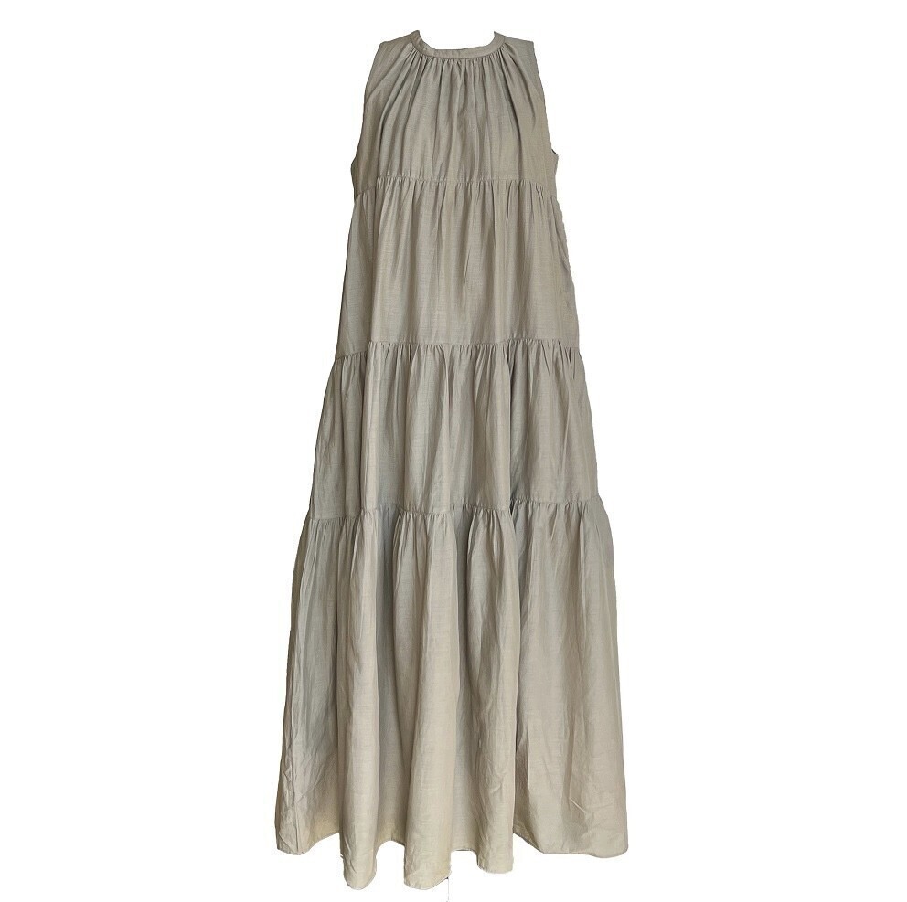SeaRoomlynn COTTON VOILE マオカラードレス