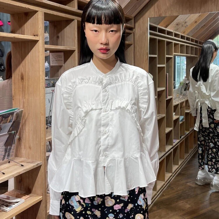 oldhoney 【SHEEP別注】66℃shirts / フリル