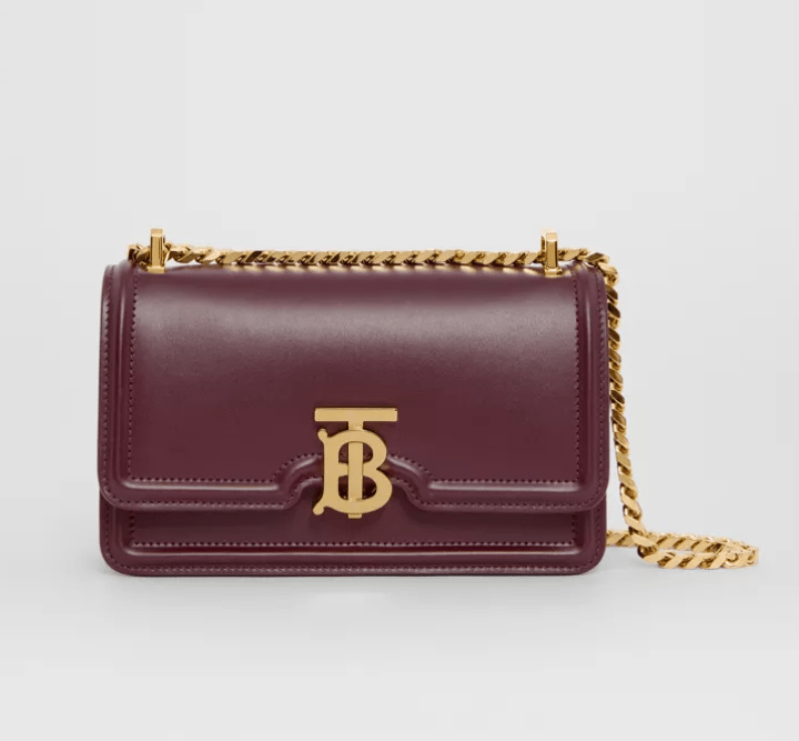 BURBERRY ミニ レザー チェーン TBバッグ