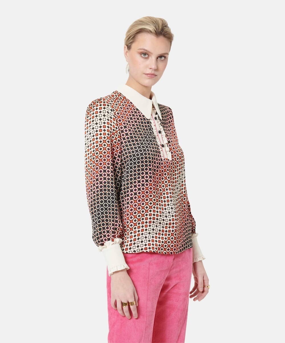 TARA JARMON 【メディア着用】Cravate sofia blouse