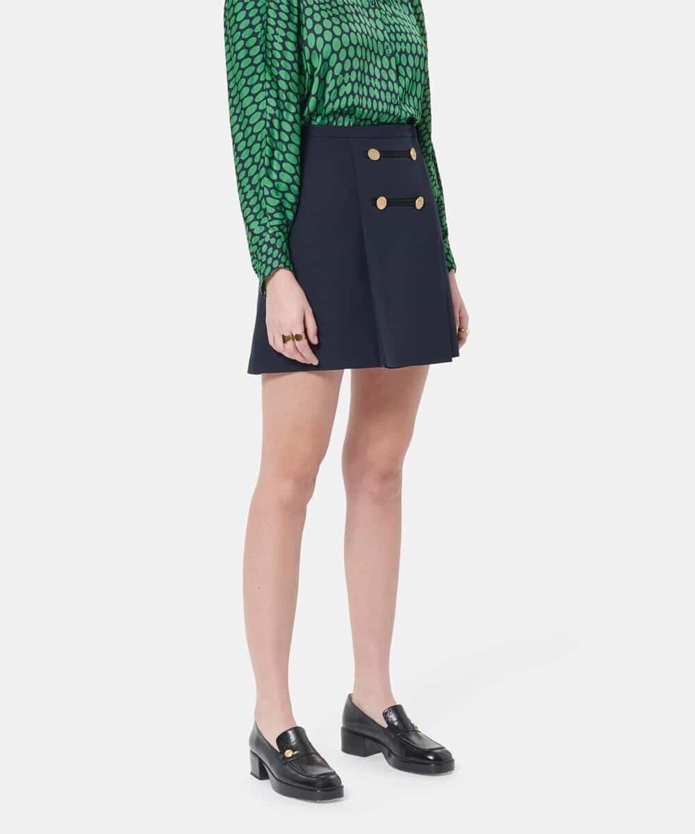 TARA JARMON 【ドラマ着用】Cool wool skirt