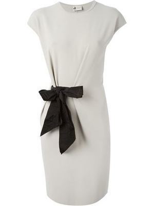LANVIN リボン装飾 ワンピース