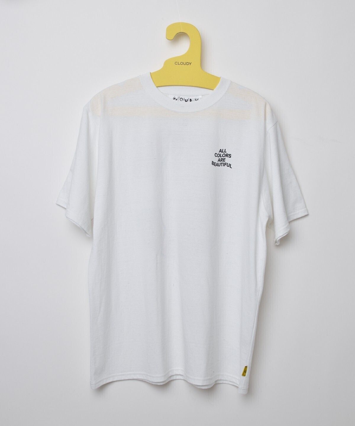 CLOUDY Park T-shirts Back C Print Half Sleeve
