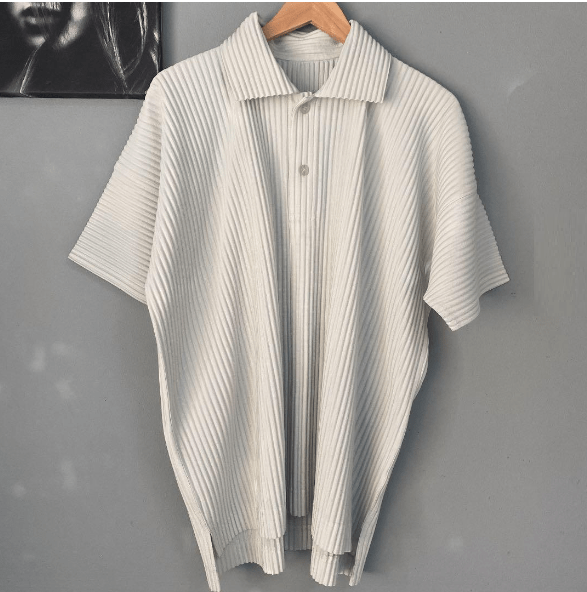 Homme Plissé Issey Miyake プリーツ ポロ