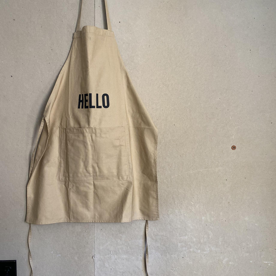 DRESSSEN DRESSSEN DRVLC1 REVERSIBLE APRON“HELLO/GOODBYE”