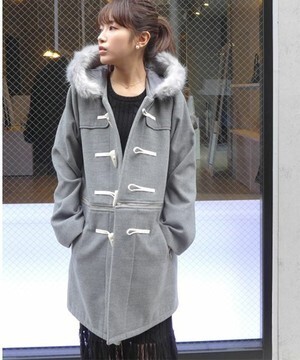 MiCOAMERi 2WAY ダッフルコート
