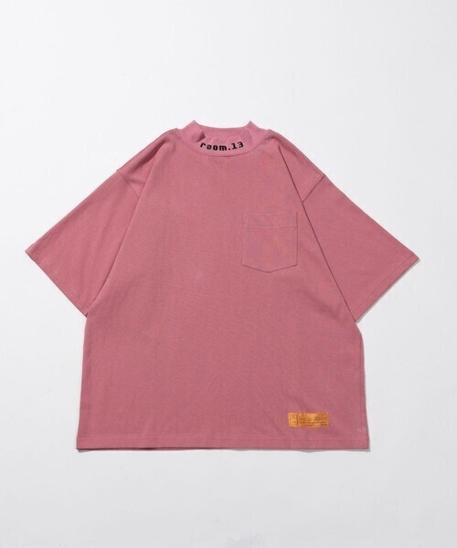 room.13 mockneck Logo T-shirt