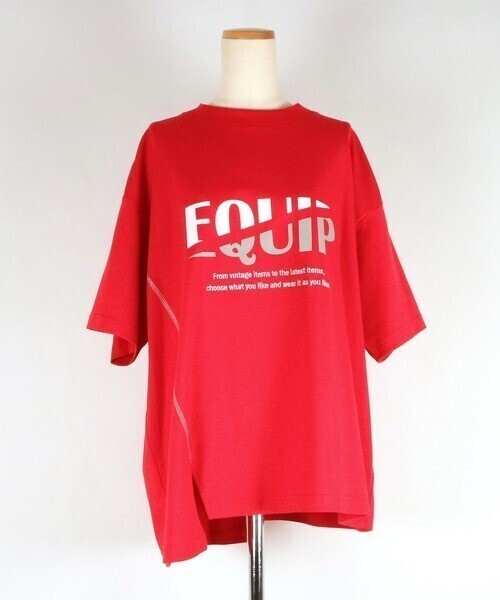AULA AILA EQUIP ロゴティーシャツ