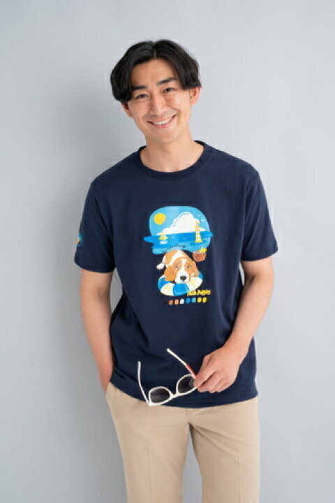 Hush Puppies USコットンリゾートPT天竺T