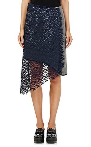 kolor Asymmetric-Hem Skirt