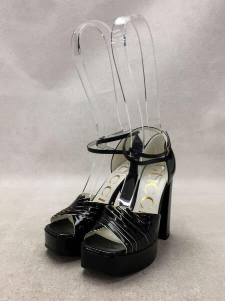 GUCCI MEDIA PLATFORM SANDALS