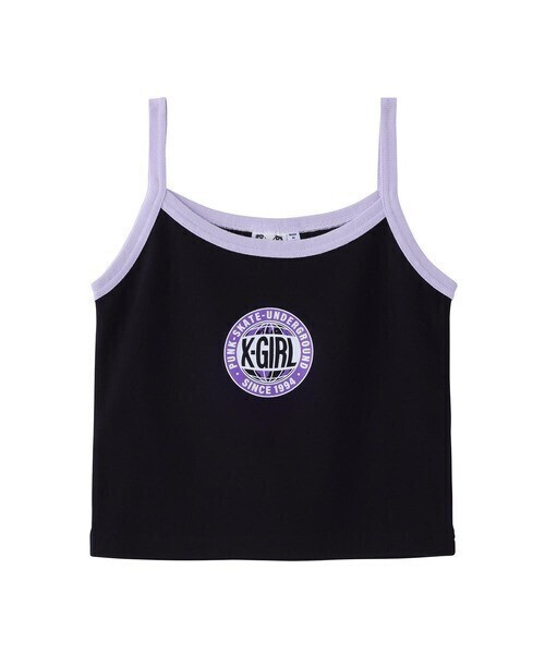 X-girl WORLD LOGO CAMISOLE