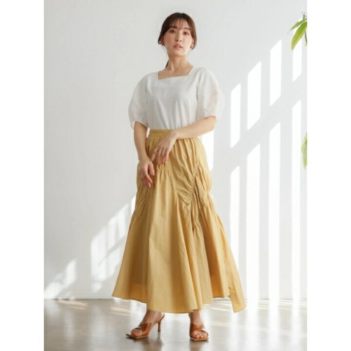 LADYMADE ランダムアシメシャーリングスカート
