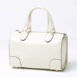 Valextra Mini Boston Bag LEATHER